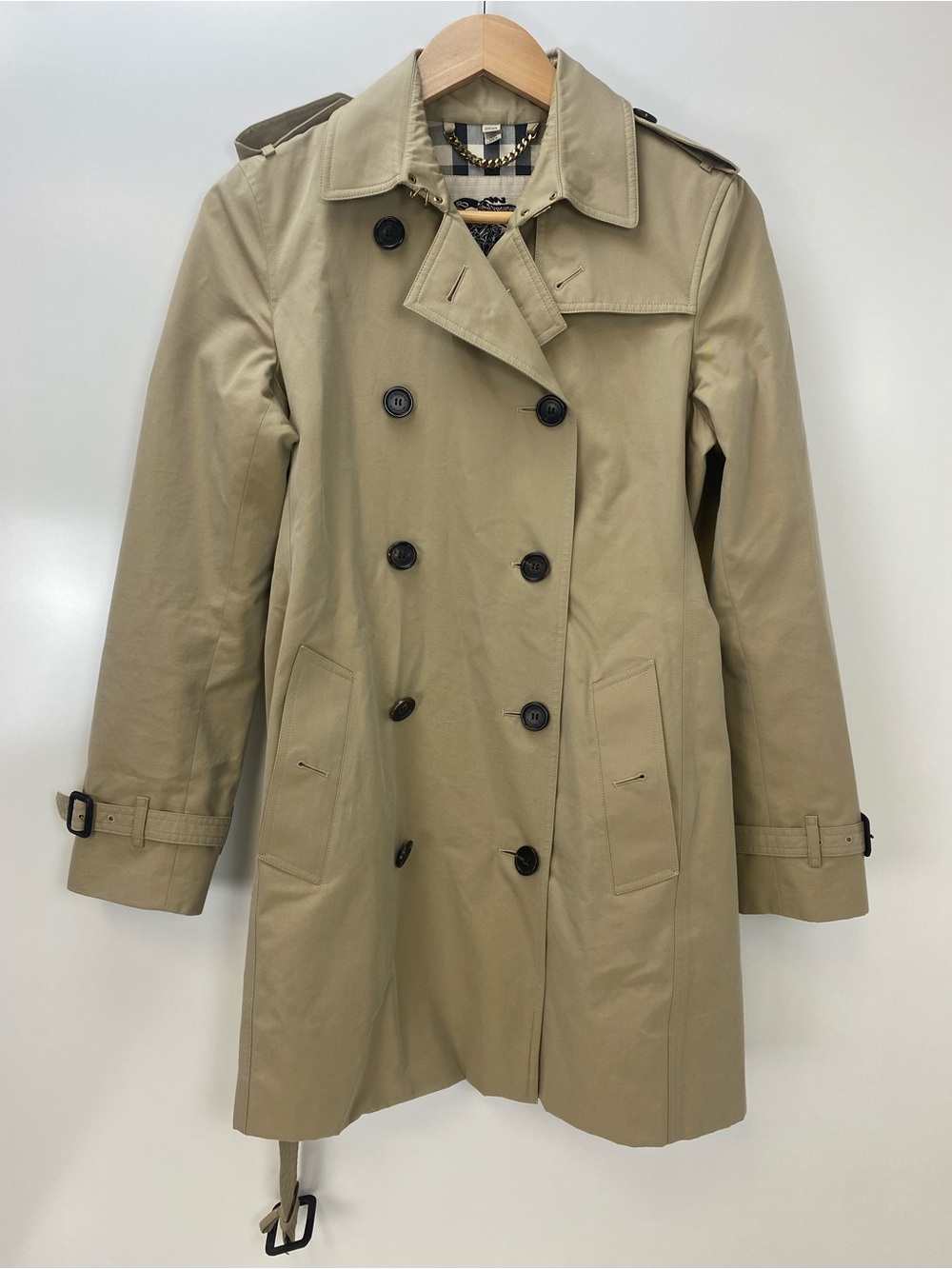 Burberry Double-Breasted Trench Coat